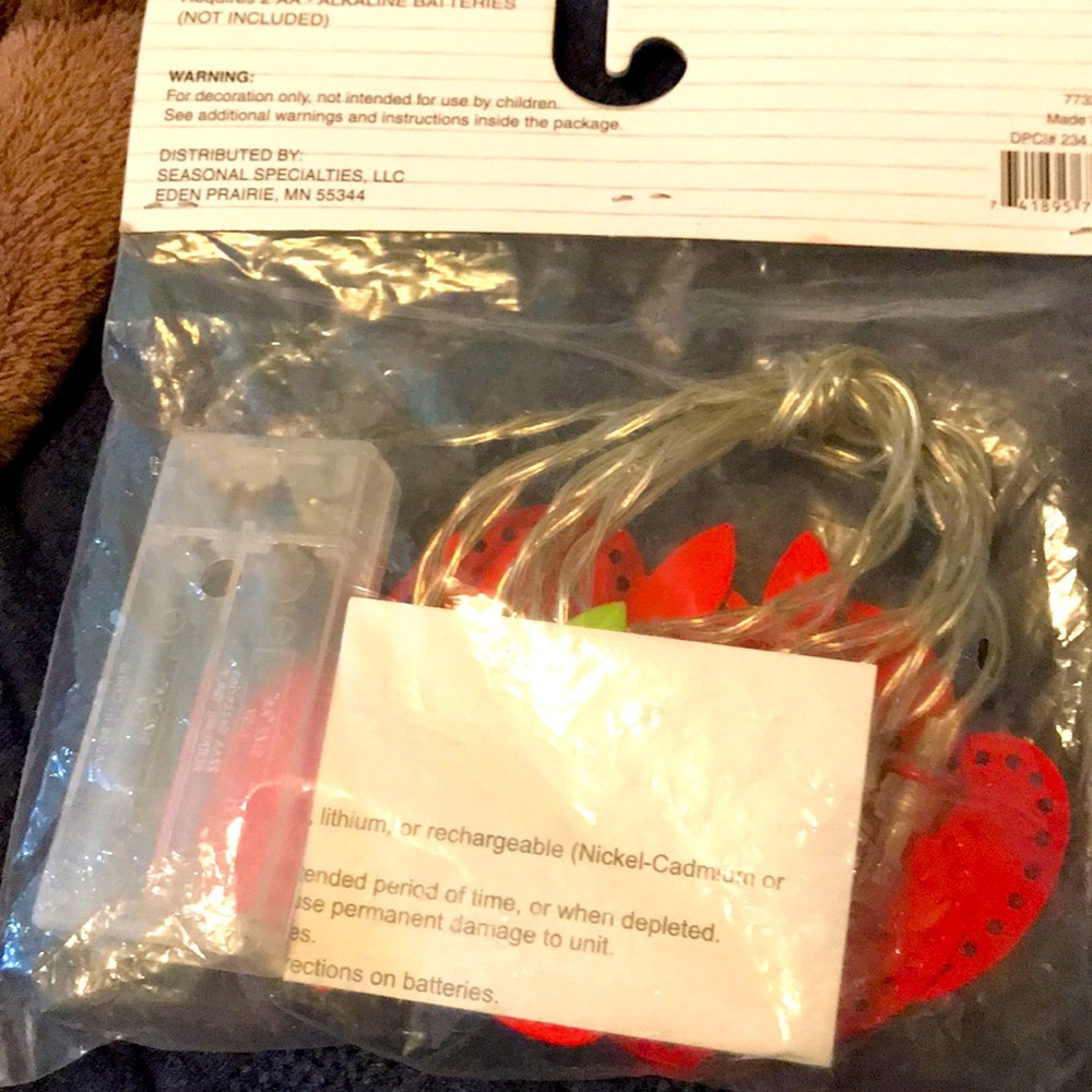 Apple String lights- never opened. - Picture 2 of 2